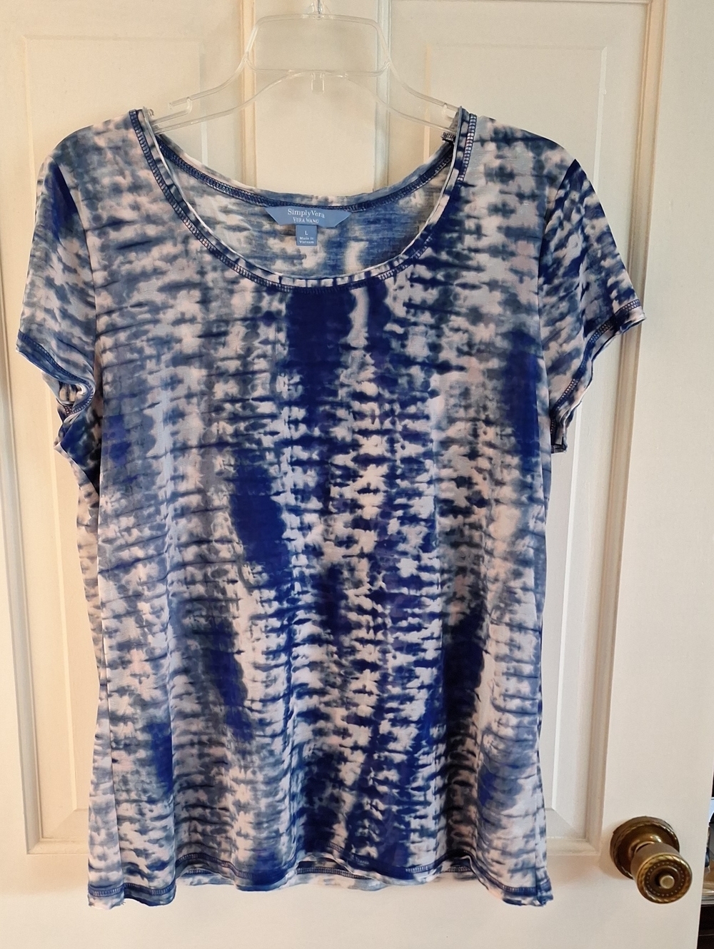 Simply Vera Wang tie dye top